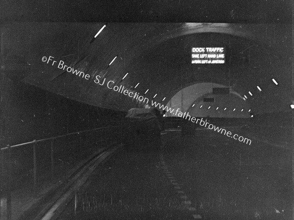 MERSEY TUNNEL THROUGH WINDSCREEN